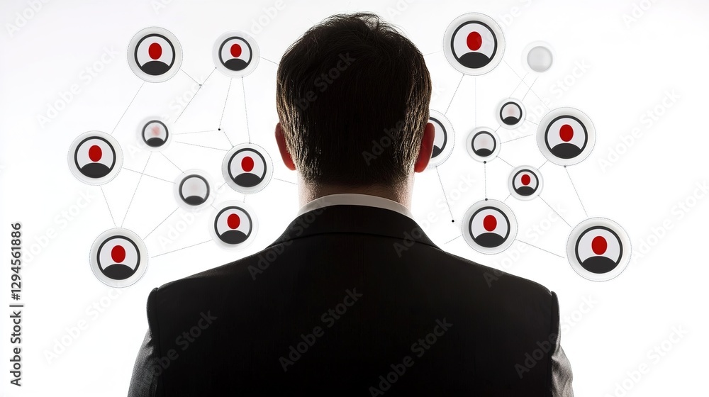 Poster it management collaboration strategies office environment professional networking corporate setting 