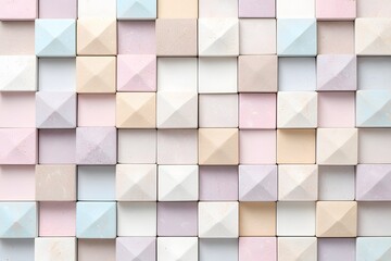 Intricate mosaic design indoor space decorative art contemporary close-up visual appeal