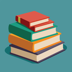 books vector