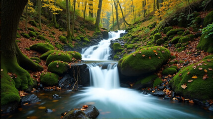 waterfall in the forest