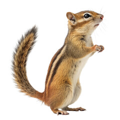 Obraz premium chipmunk photo png, transparent background