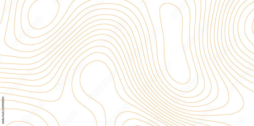 Aufkleber vector line contour map texture, typography abstract pattern, golden mountain landscape grid.