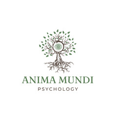 Jungian psychotherapy Medical & Pharmaceutical mystical element logo design