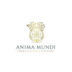 Jungian psychotherapy Medical & Pharmaceutical mystical element logo design