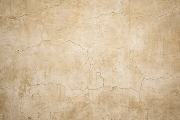 Texture of aged, cracked plaster wall with earthy tones