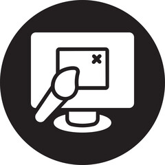 Design Software glyph icon