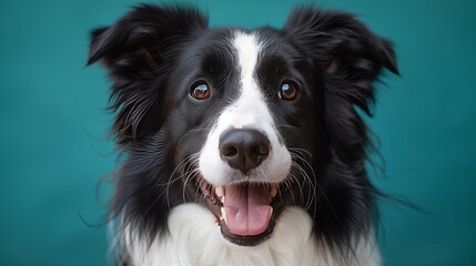 Fototapeta premium Portrait of a cute dog