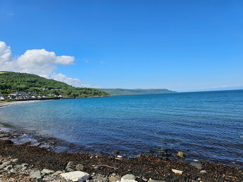Glenarm Bay, first and last of the Glens