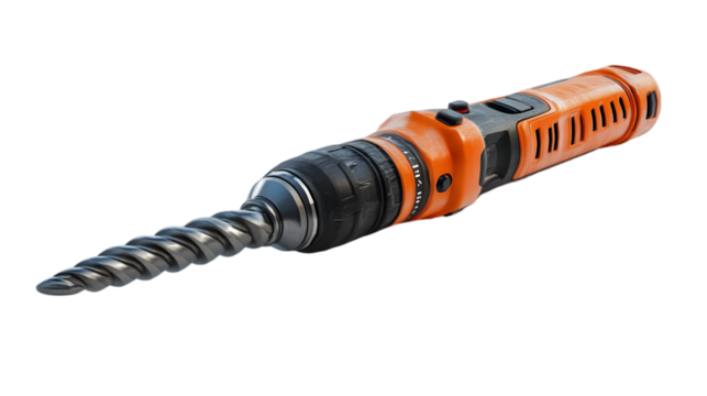 3D Cordless Drill Illustration - Power Tool, Construction, DIY, Equipment, Home Improvement, Repair, Drilling, Electric Drill, Cordless Tool, Maintenance