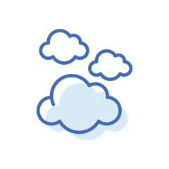 Clouds Vector icon