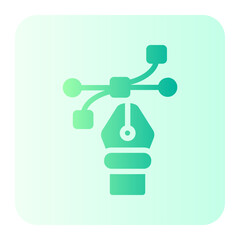 Vector gradient icon