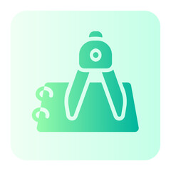 Compass  gradient icon