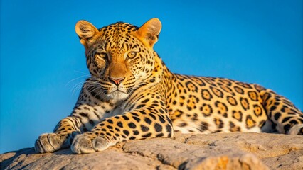 portrait of a leopard