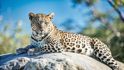 Obraz premium portrait of a leopard