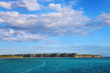 Lekiny Bay on Ouvea Island, Loyalty Islands, New Caledonia.