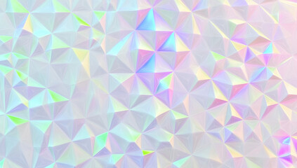 Holographic rainbow foil iridescent texture abstract hologram background
