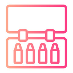 crayons gradient icon