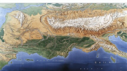 The Byzantine Empire: A Historical Overview of Emperor Justinian I's Reign, From Accession to Death and Map of Its Greatest Extent