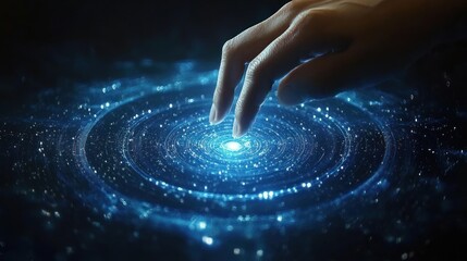 A Fingertip's Touch: Exploring the Digital Cosmos