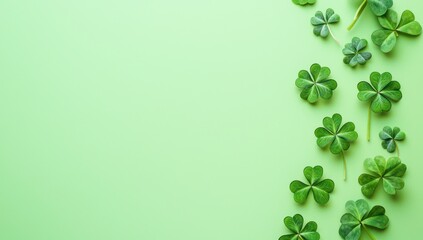 green leaves background