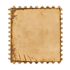 Fototapeta premium Vintage Blank Postage Stamp