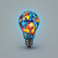 Autism Puzzle Piece Lightbulb: Understanding & Support