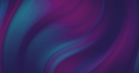 Obraz premium Image of glowing light trails moving over purple background
