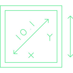 Measurement Calculation icon single vector illustration
