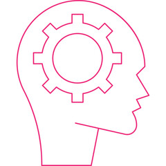 Logic icon single vector illustration