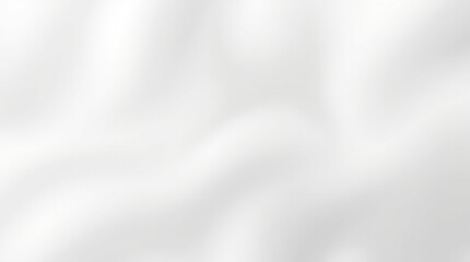 Naklejka premium A beautiful abstract background featuring soft white waves creating a smooth and silky texture.