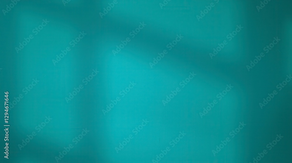 Poster soft, diffused shadows create an atmospheric turquoise canvas, perfect for adding depth to designs.