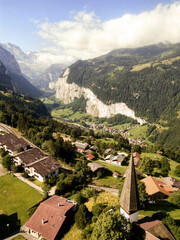 Montains in switzerland, wengen