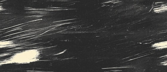 Obraz premium Dusty chalkboard texture with faint white chalk marks perfect for educational backgrounds or creative designs