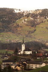 Montains in switzerland, grindelwald