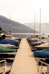 Spiez in switzerland, suisse, swiss