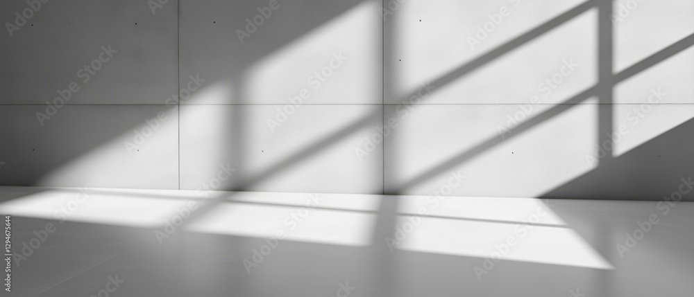 Poster smooth polished concrete texture with subtle gray gradients in an industrial minimalistic space