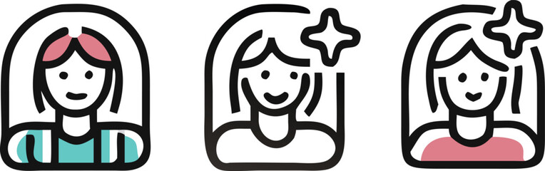 black and white vector illustration