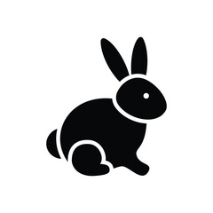 rabbit silhouette design