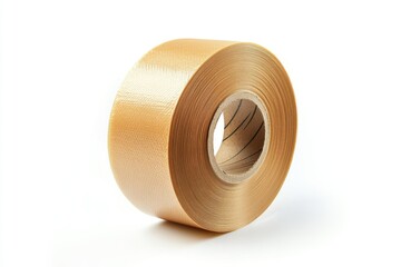 A side view of a masking tape roll ideal for painting labeling and general masking applications