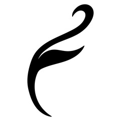 Abstract floral decorative
ornament