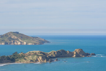 New Zealand blue water landscapes
