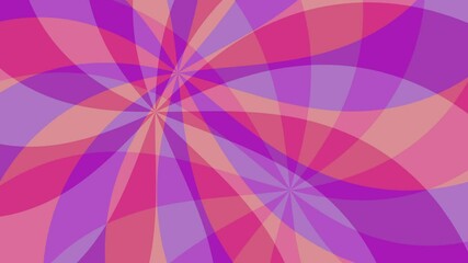 Spiral flower shaped background continuously spinning motion animated background in purple, and pink shades [4K] - Powered by Adobe