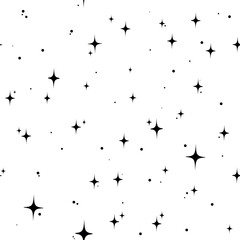 seamless pattern with a star. fashionable black stripe, texture. fashionable paper background. a simple background for prin, fabric, wallpaper, textiles. Abstract monochrome design. art vector