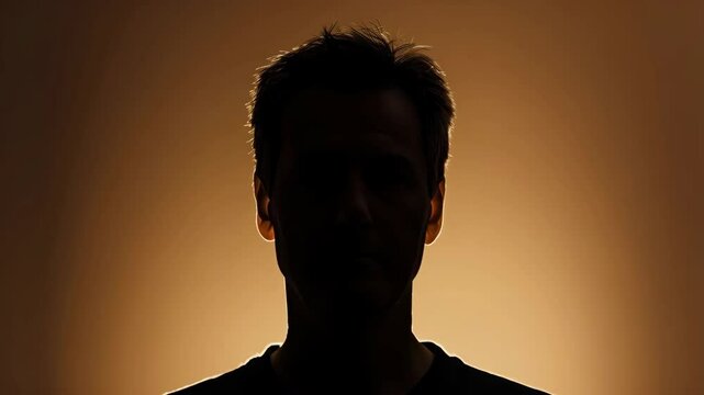 Male person silhouette	
