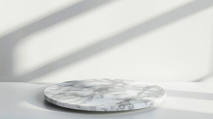 white marble countertop