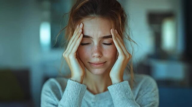 Headache or suffering like grief or another mental pain 