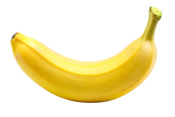 banana image isolated on transparent