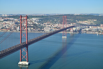 25th April Bridge, Lisbon, Portugal, Europe