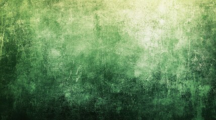 Obraz premium Textured green abstract background with a weathered look, perfect for adding depth to designs.