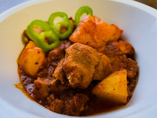 Hungarian paprika stew